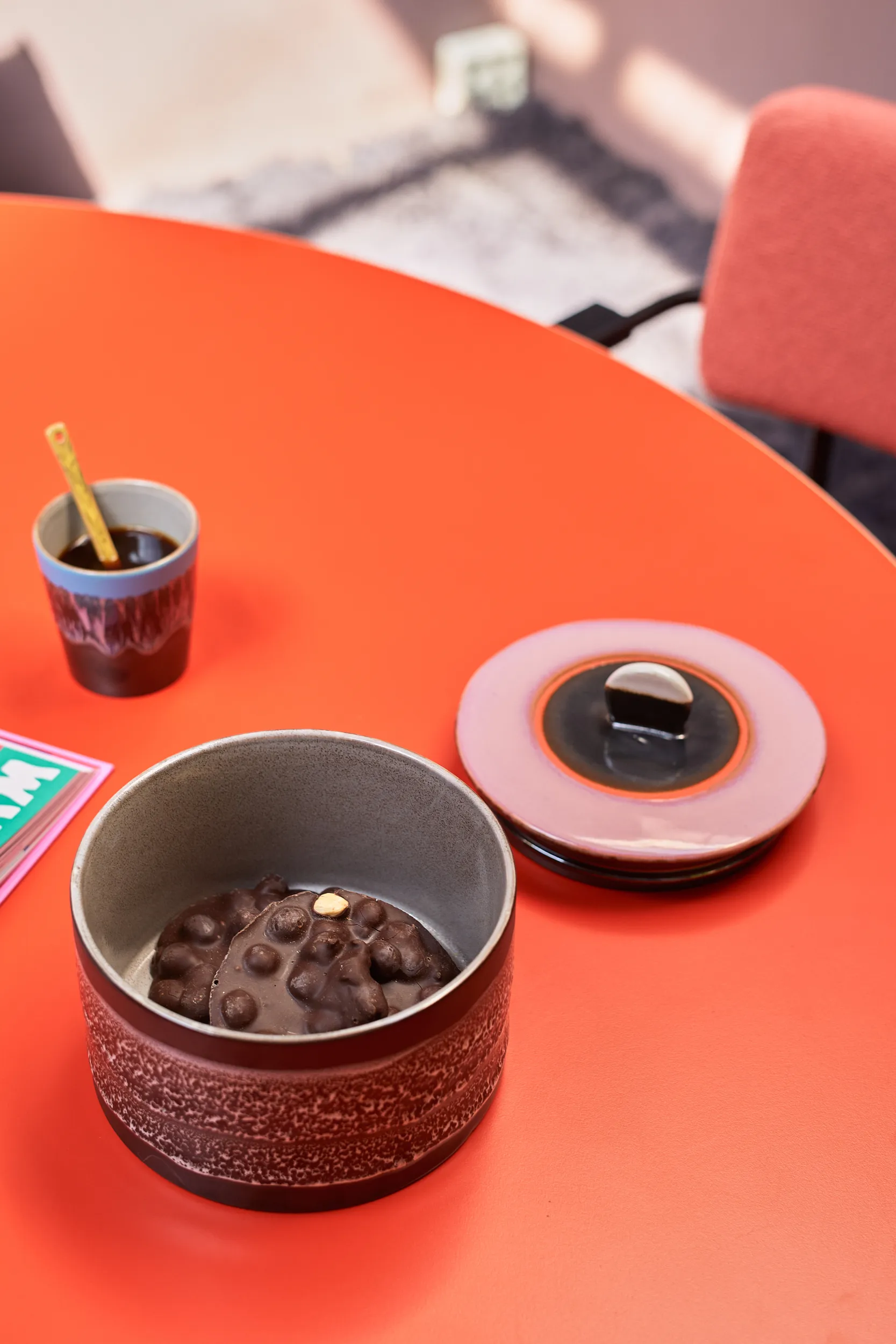 Boîte à biscuits 70's Ø17 cm, Disco HKliving