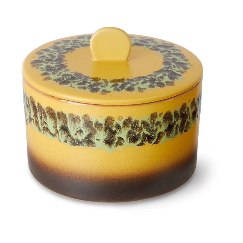 Boîte à biscuits 70's Ø17 cm, Kelp HKliving