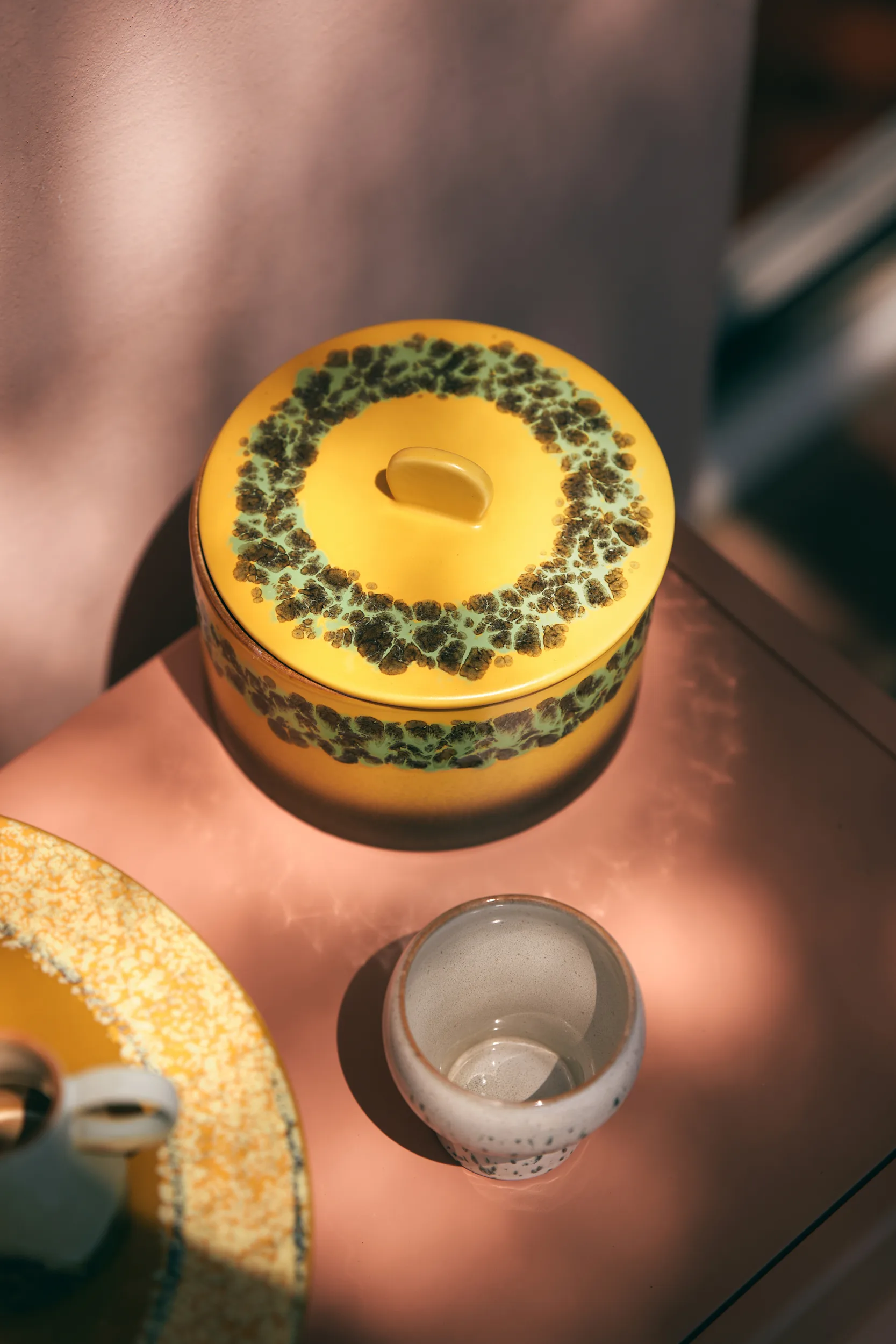 Boîte à biscuits 70's Ø17 cm, Kelp HKliving