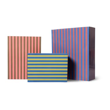 Boîte de stockage avec couvercle 3 pièces - Dusk - HKliving