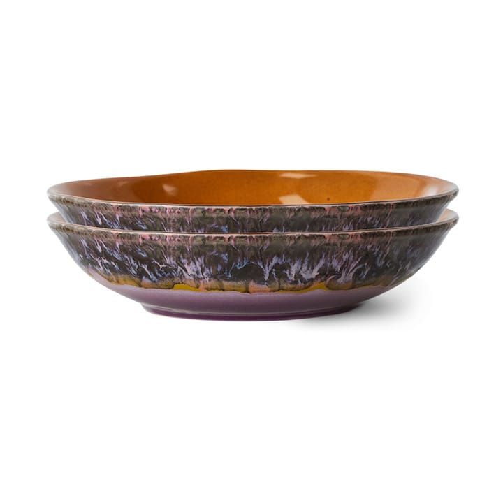 Bol 70's curry 21,7x21 cm Lot de 2 - Daybreak - HKliving