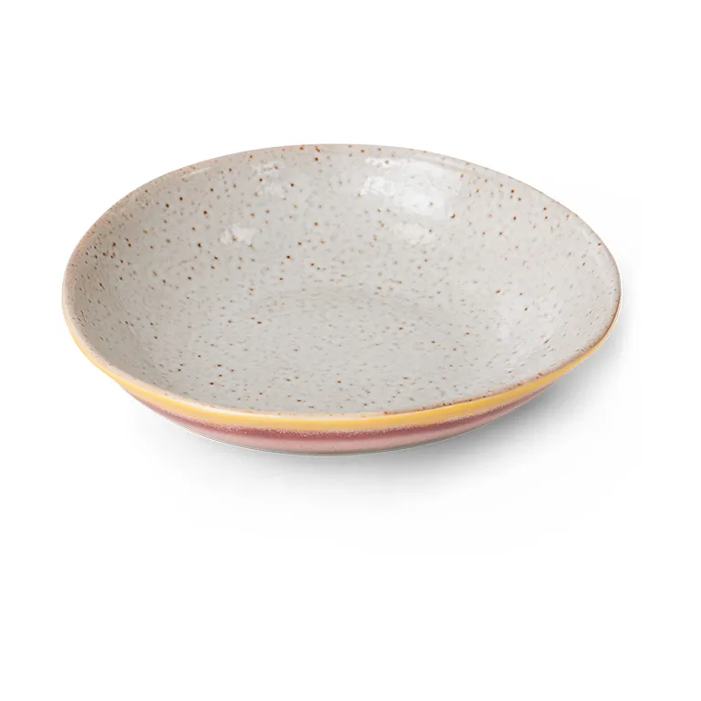 Bol 70's curry 21,7x21 cm Lot de 2, Hibiscus HKliving