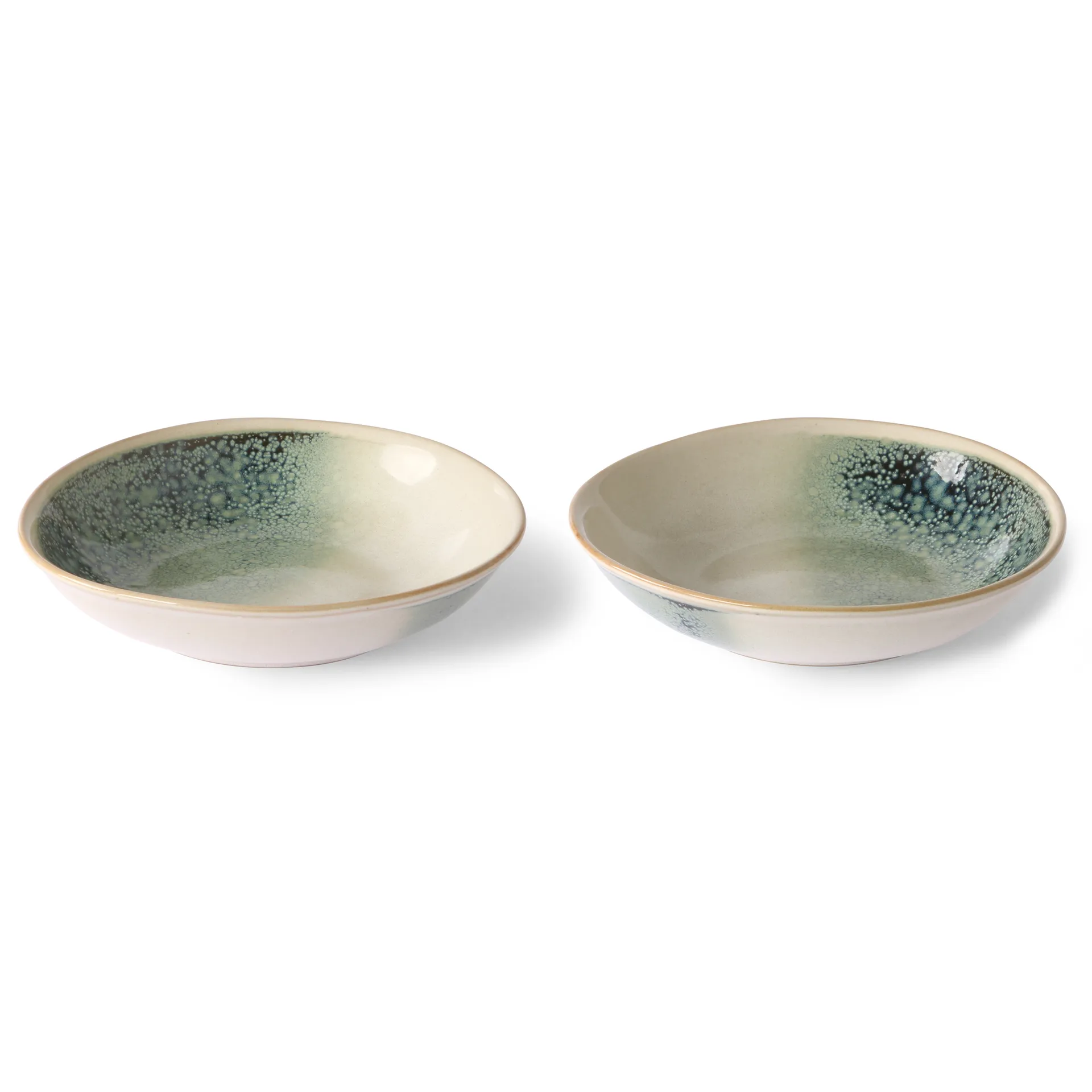 Bol 70's curry 21,7x21 cm Lot de 2, Mist HKliving