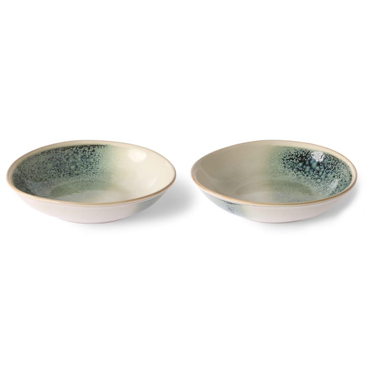 Bol 70's curry 21,7x21 cm Lot de 2 - Mist - HKliving