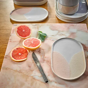 Bol Gallery ceramics Ø12 cm - Bleu-pêche - HKliving