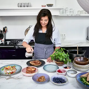 Bol Home Chef Ø11,2 cm - Rustic pink - HKliving