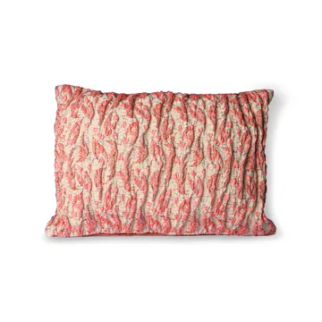Coussin Floral 30x40 cm - Rouge-Rose - HKliving