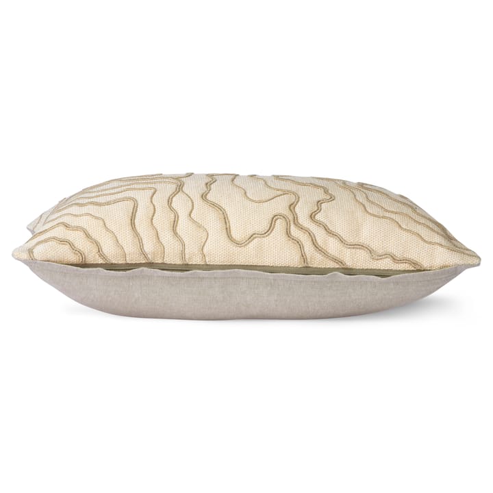 Coussin Stitched lines 30x50 cm, Cream-natural HKliving