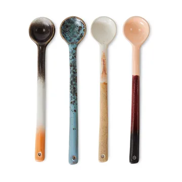 Cuillère en céramique 70's L lot de 4 - Breeze - HKliving