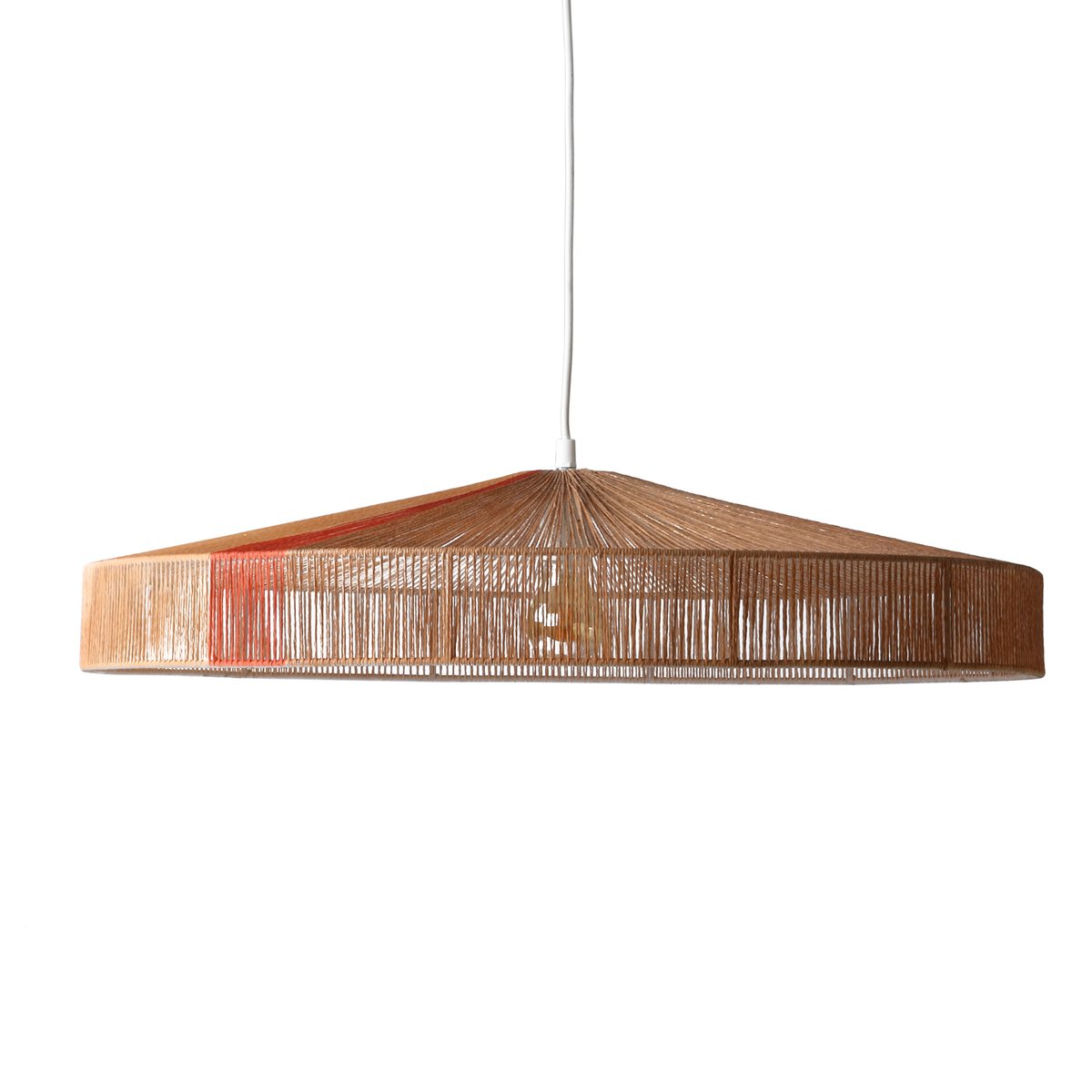 hkliving lampe à suspension rope ø70 cm terra shades