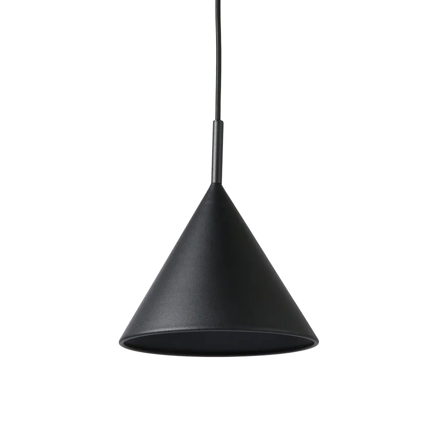 Lampe à suspension Triangle M, Matt black HKliving