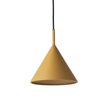 Lampe à suspension Triangle M - Matt ochre - HKliving