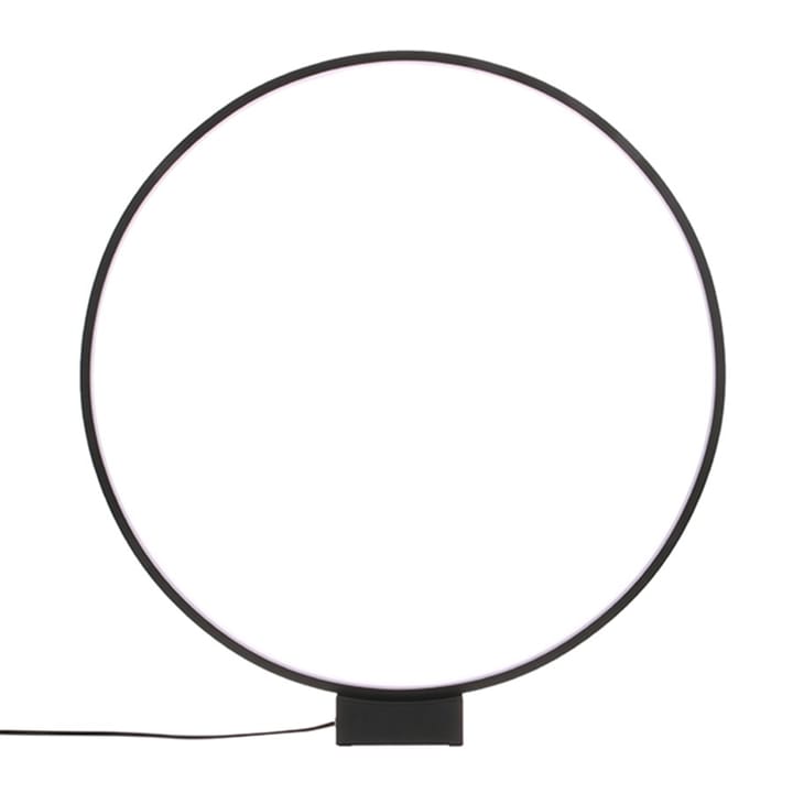 Lampe de table Luminous circle 60 cm, Noir HKliving