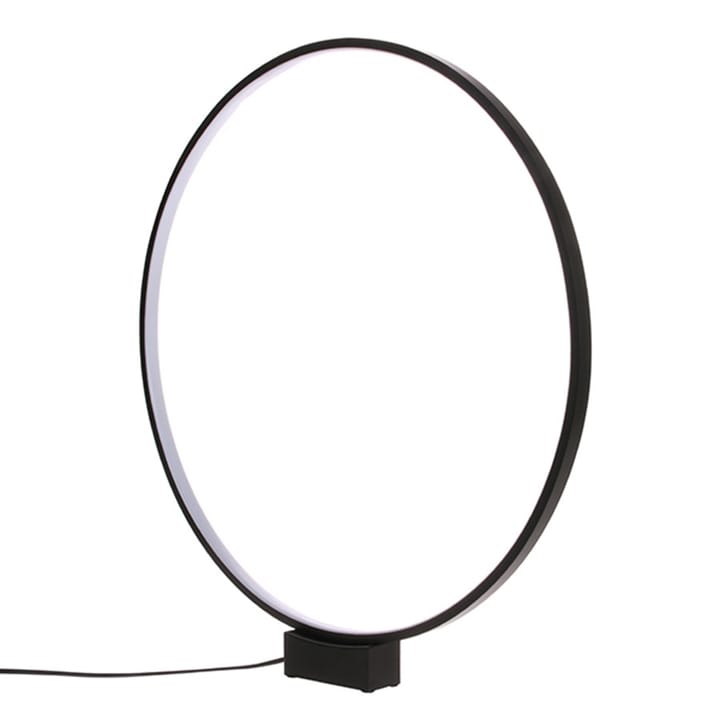 Lampe de table Luminous circle 60 cm, Noir HKliving