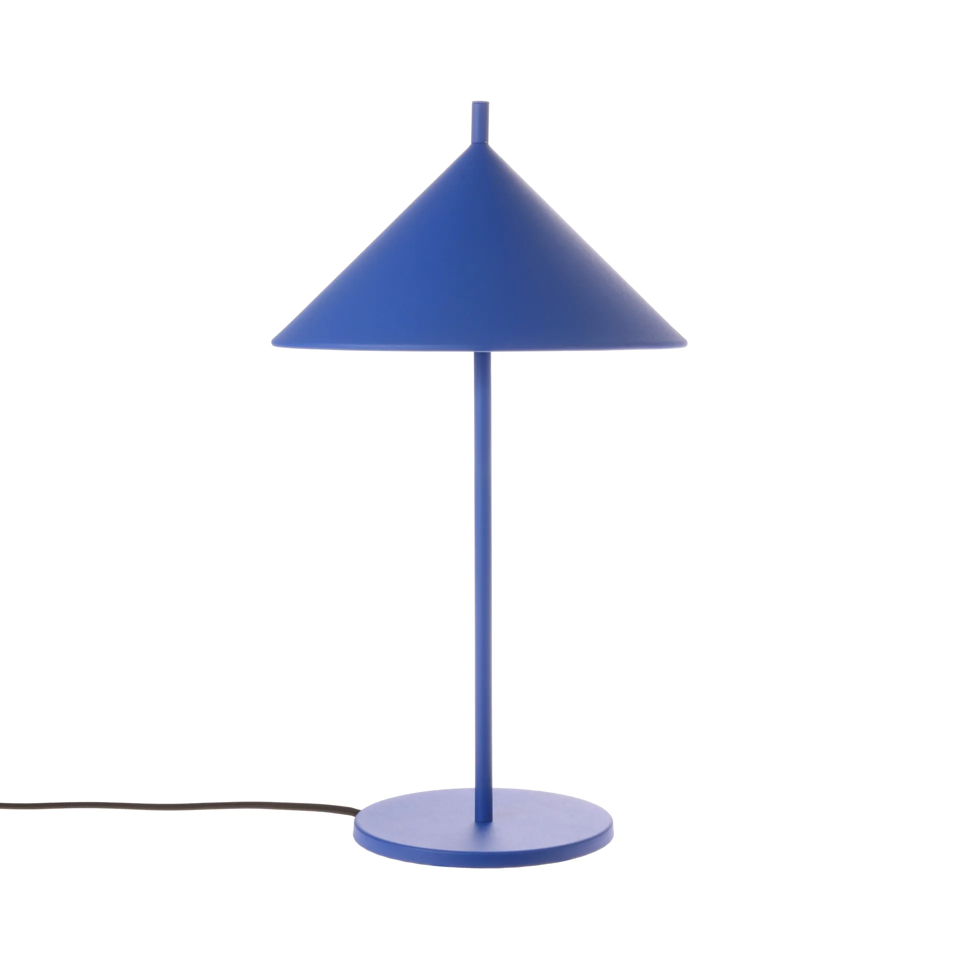 Lampe de table Triangle, bleu HKliving