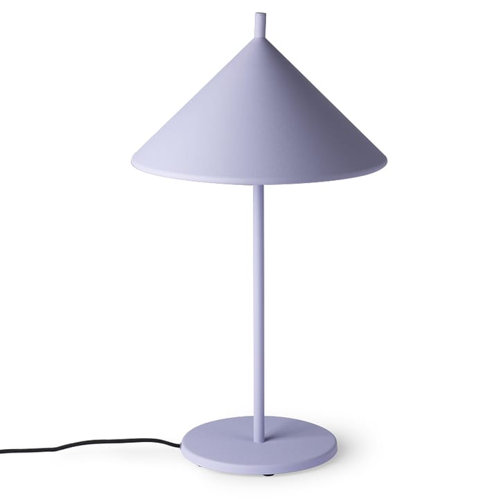 Lampe de table Triangle, Violet mat HKliving