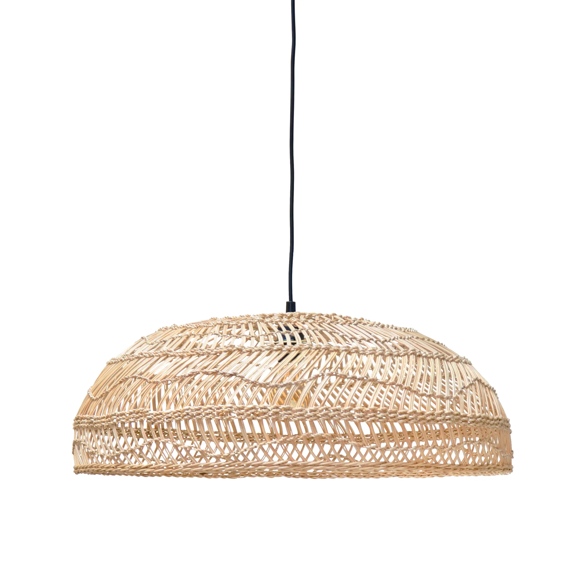 Lampe en osier HKliving, Nature HKliving