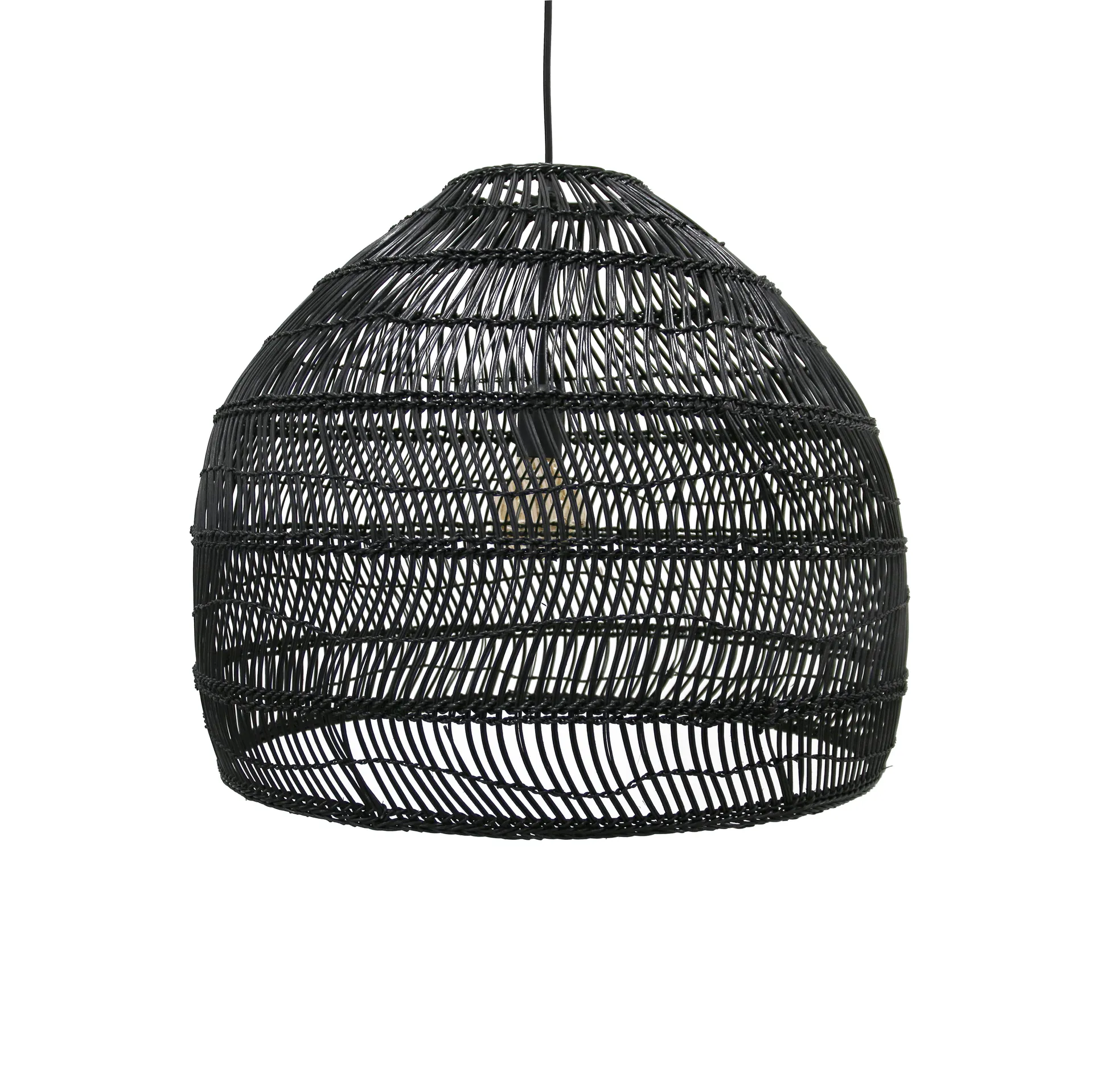 Moyenne lampe panier HKliving, noir HKliving