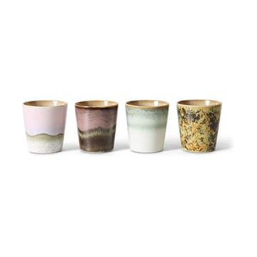 Mug 70's, 4-pack - Serendipity - HKliving