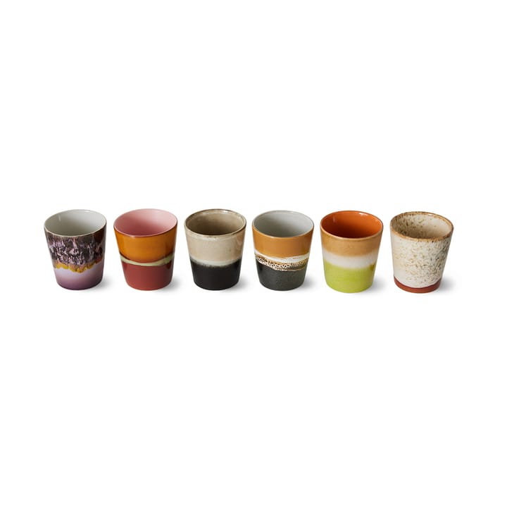 Mug 70’s lot de 6 - Soil - HKliving