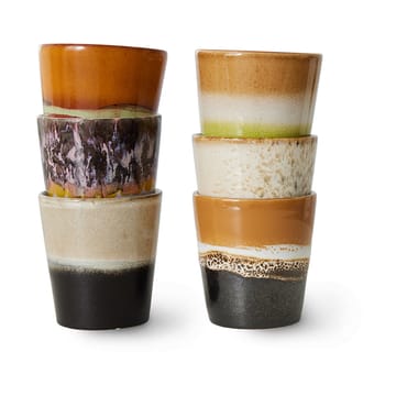 Mug 70’s lot de 6 - Soil - HKliving
