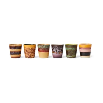 Mug 70’s lot de 6 - Valley - HKliving
