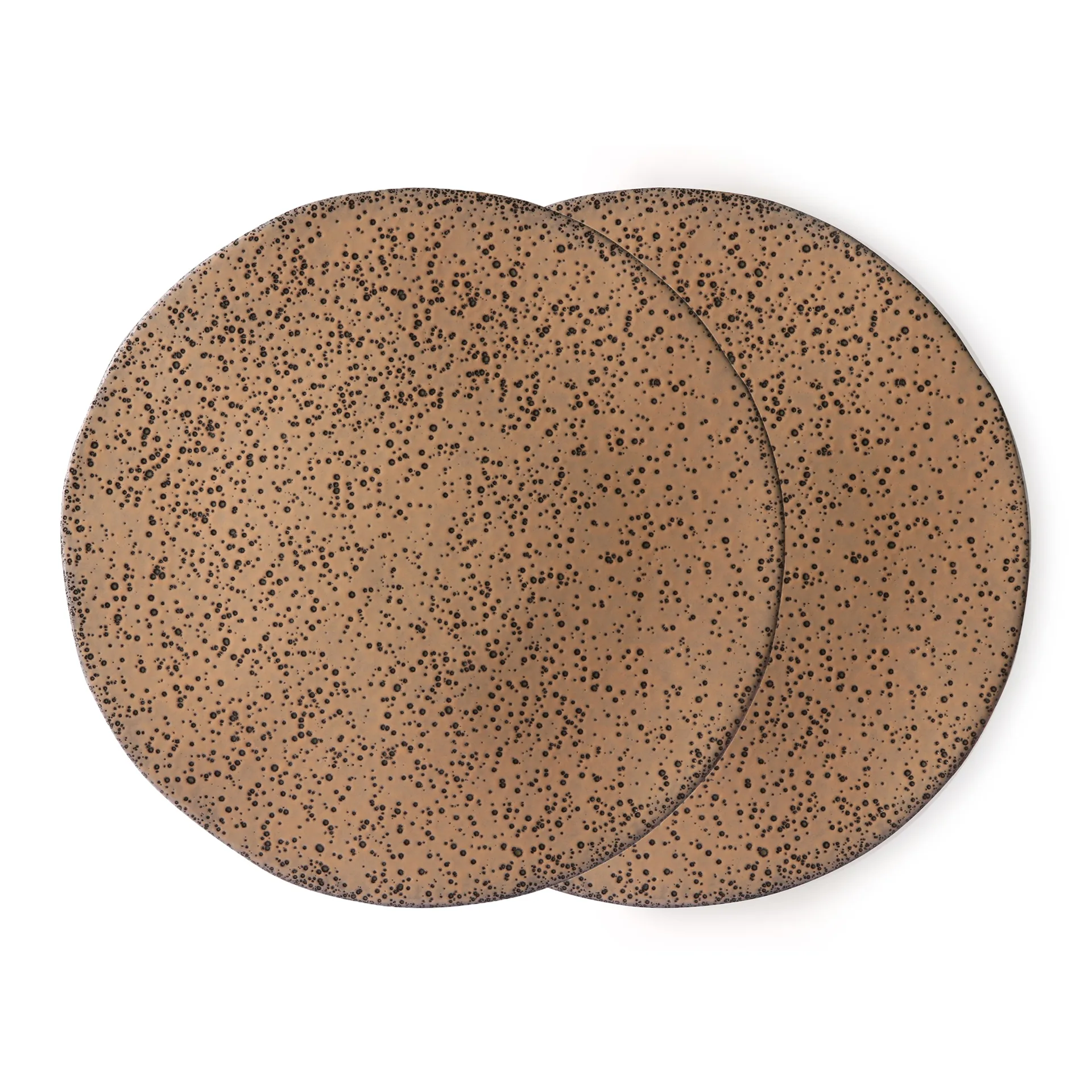 Petite assiette Gradient 22,5 cm 2 pièces, Taupe (marron) HKliving