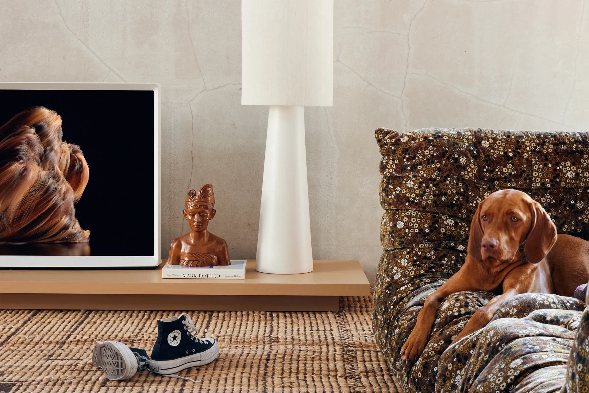 Pied de lampe Cone XL, Cream HKliving