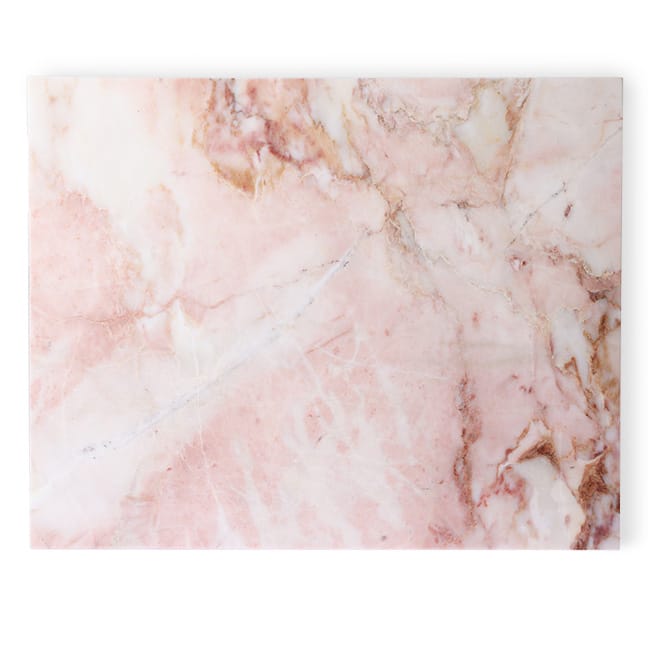 Planche à découper HKliving Marbre 50 x 40cm - Rose - HKliving