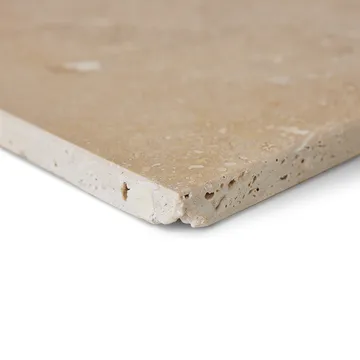 Planche à découper Travertin 40x50 cm - Beige - HKliving