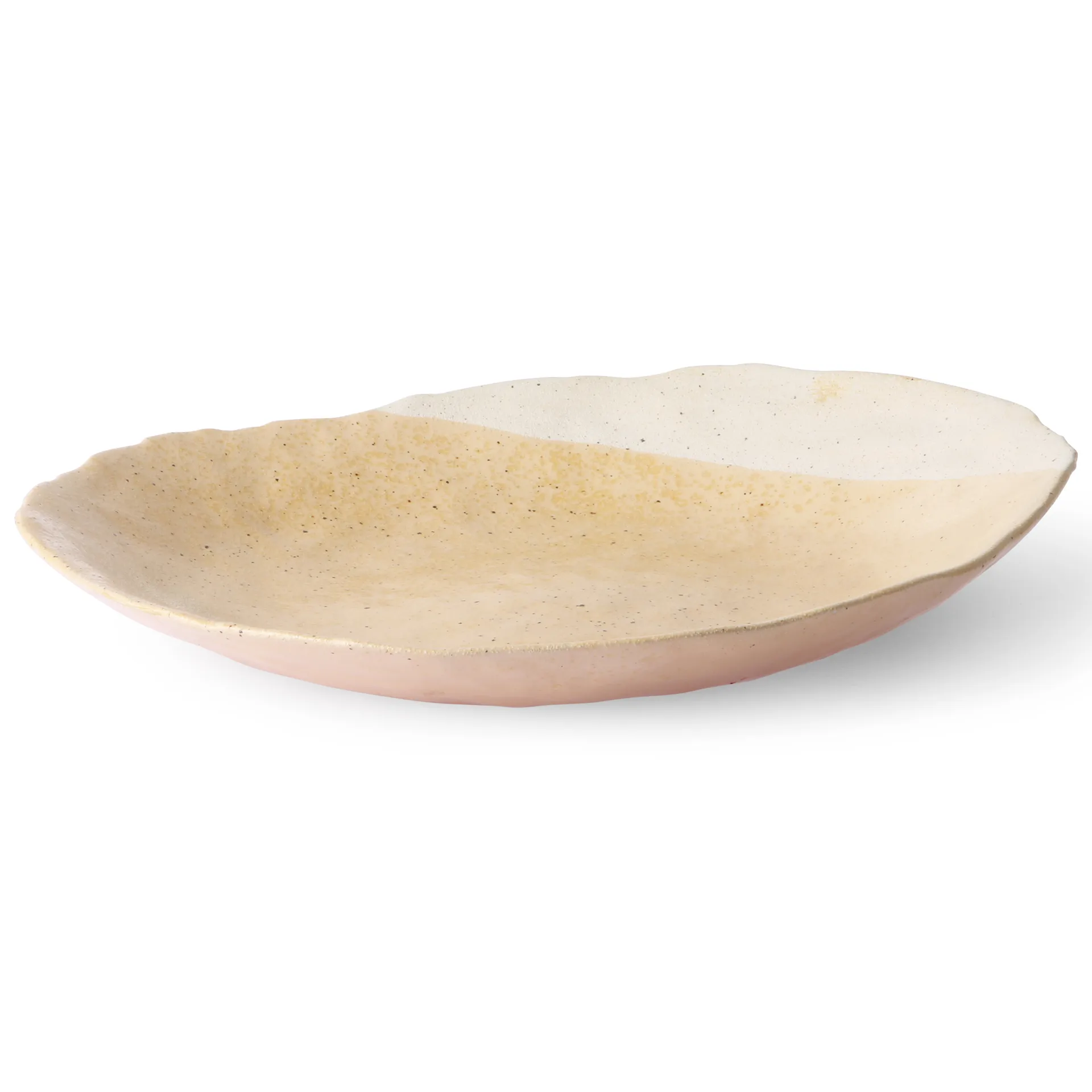 Plat décoratif HKliving 34,5x38 cm, Cream-white HKliving