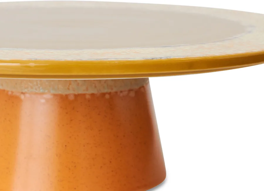 Plateau à gâteau 70's, Papaya HKliving