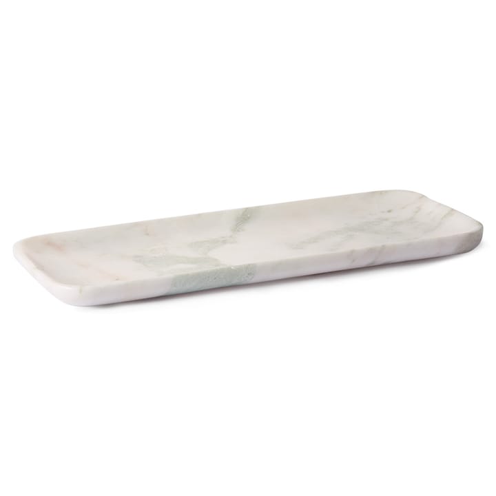 Plateau HKliving Marbre 30 x 12cm, Blanc-vert-Rose HKliving