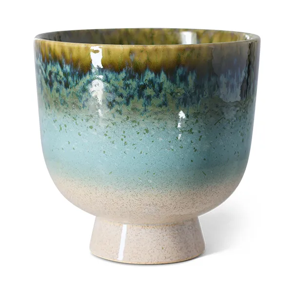 Pot de fleurs rétro Ø20,5 cm, Lagoon HKliving