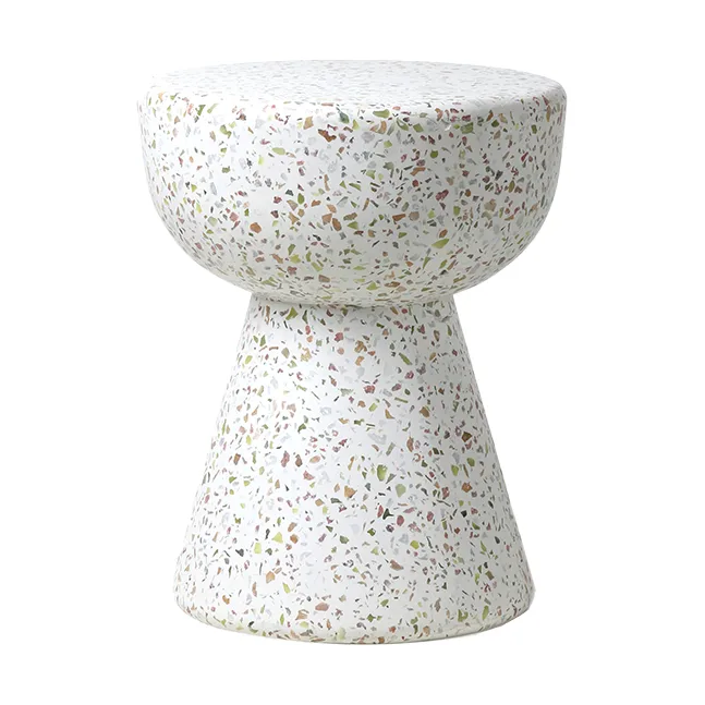 Table d'appoint Terrazzo Ø35 cm, Terrazzo multicolour HKliving