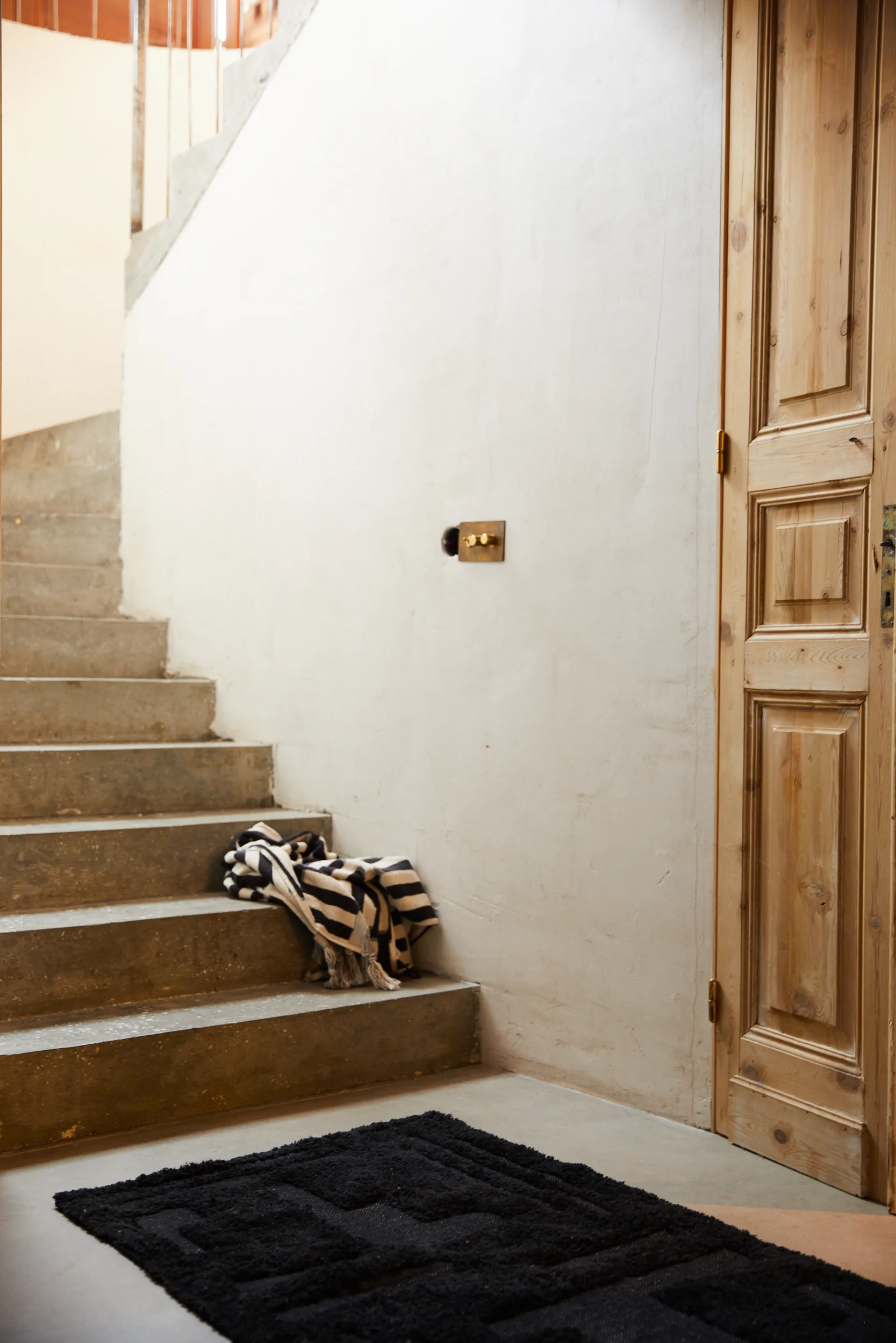 Tapis de bain Simplicity 70x120 cm, Black HKliving