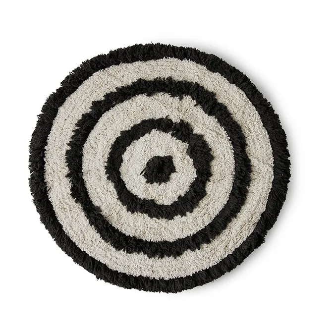 HKliving Tapis de de bain HK Living 80 cm Monochrome
