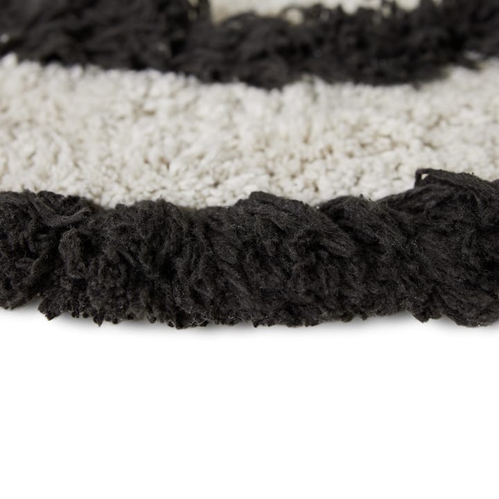 Tapis de de bain HK Living Ø80 cm - Monochrome - HKliving