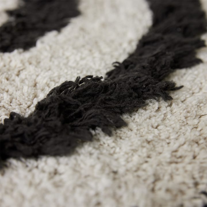 Tapis de de bain HK Living Ø80 cm - Monochrome - HKliving