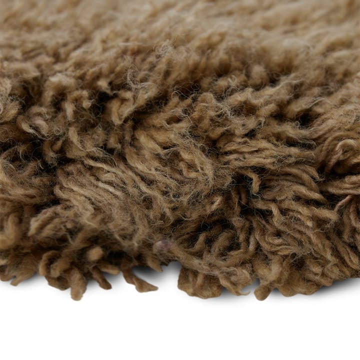Tapis Fluffy rond, Ø150 cm, sage HKliving