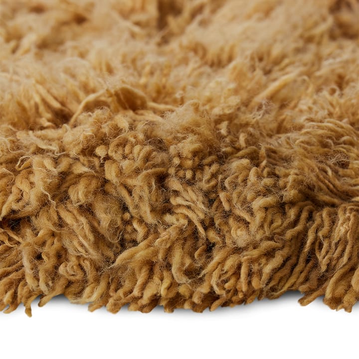 Tapis Fluffy rond, Ø200 cm, caramel HKliving