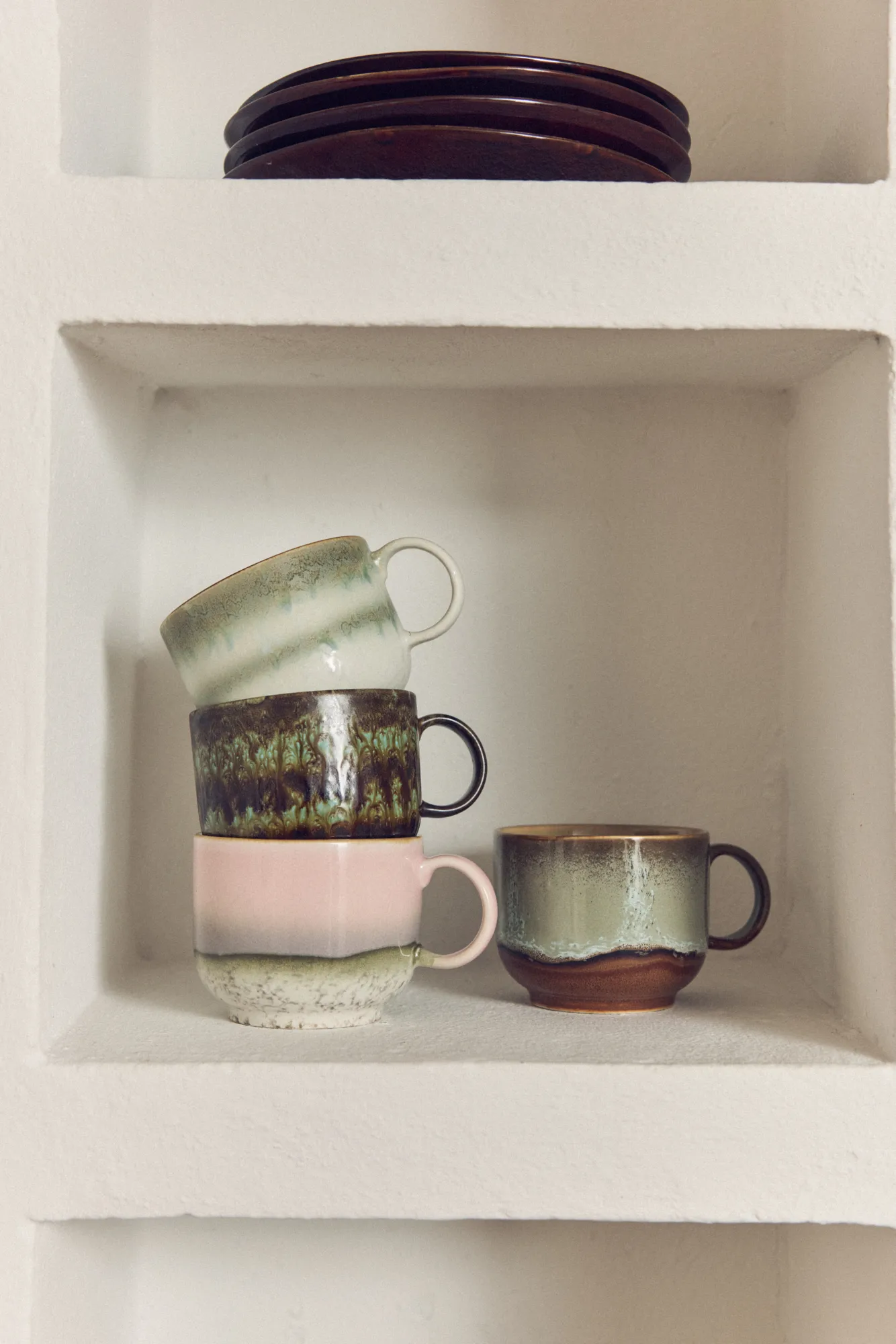 Tasse à thé 70's 42,5 cl, 2 pièces, Odyssey HKliving