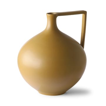 Vase Ceramic Jar L 26,5 cm - Mustard - HKliving