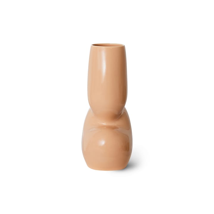 Vase Ceramic organic medium 29 cm - Cream - HKliving