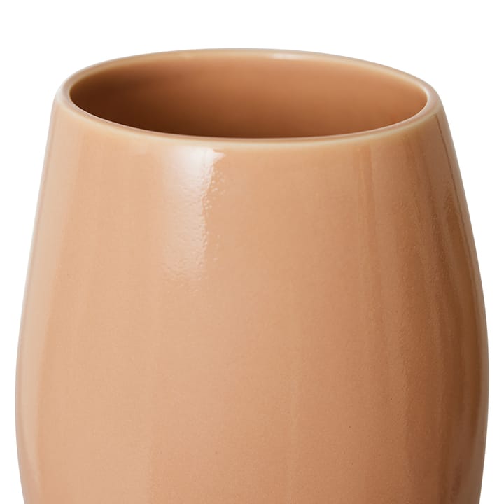 Vase Ceramic organic medium 29 cm - Cream - HKliving