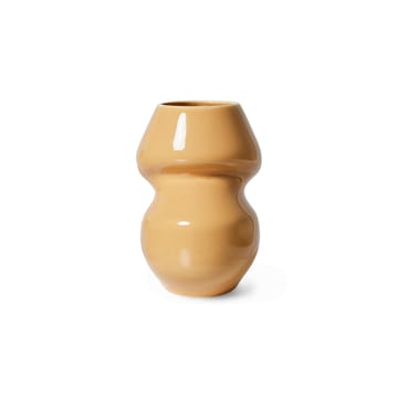 Vase Ceramic organic small 19 cm - Cappuccino - HKliving