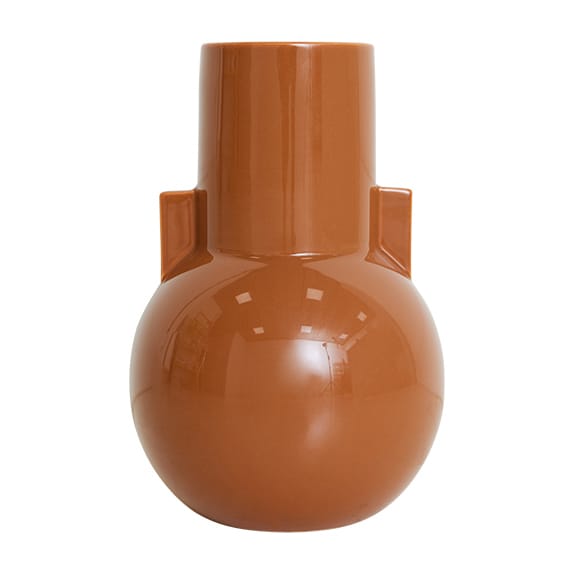 Vase Ceramic small 26 cm - Caramel - HKliving