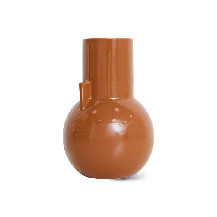 Vase Ceramic small 26 cm - Caramel - HKliving