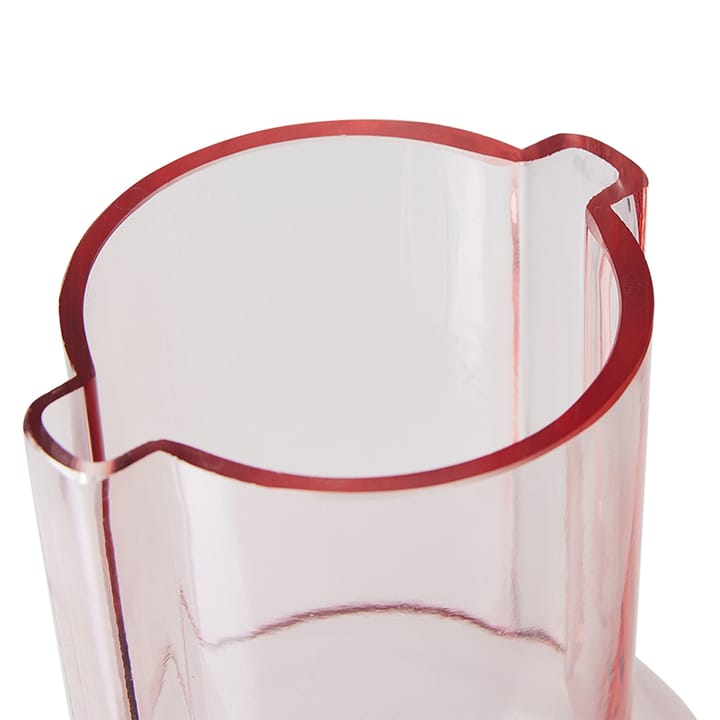 Vase en verre HK Living 23 cm - Pink - HKliving