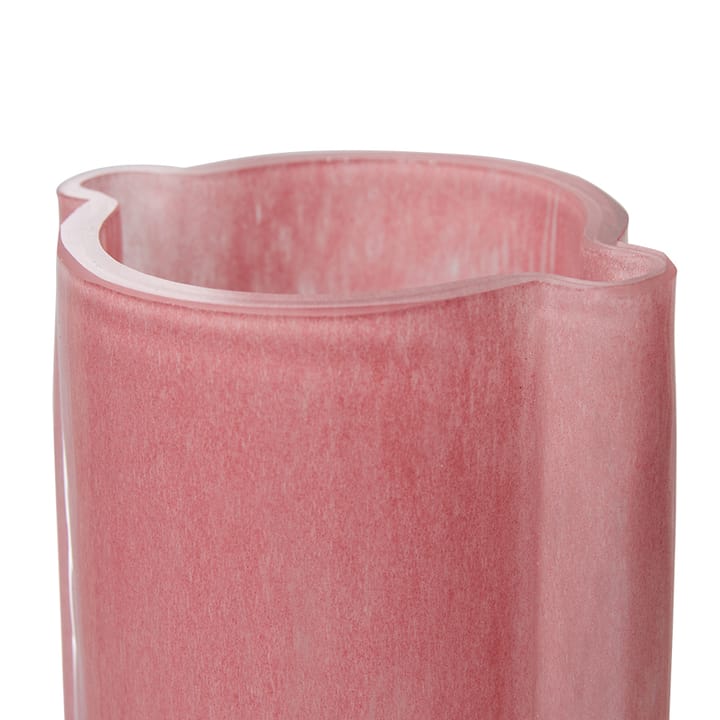 Vase en verre HK Living 25 cm - Flamingo pink - HKliving